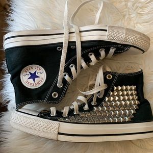 Converse chuck taylor studded with tuds size 7.5